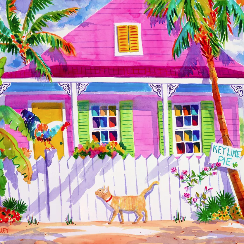 【25-cv-13872】涉及5张沿海风情主题作品，美国水彩艺术家 Ellen Lynn Negley发起TRO维权！