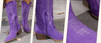 【25-cv-15166】小心冻结！4 款花卉版权侵权曝光，SHEIN西部牛仔风女靴卖家速自查侵权风险！