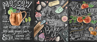 【26-cv-1713、1896】两案合计367跨境卖家被告名单可下载，涉及22张食谱插画版权作品，原告Lily & Val, LLC连发TRO案件。