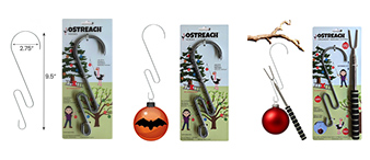 亚马逊侵权预警！圣诞/万圣装饰挂钩美国发明专利 US12089763B2，卖家链接下架风险自查！