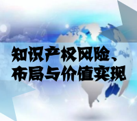 自己来知识产权平台创始人张利杰：《知识产权风险、布局与价值实现》