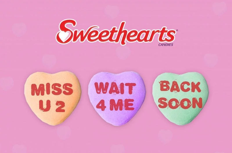 这款超畅销的Sweethearts糖果或将缺席今年的情人节大促，相关替代产品可以备起来了