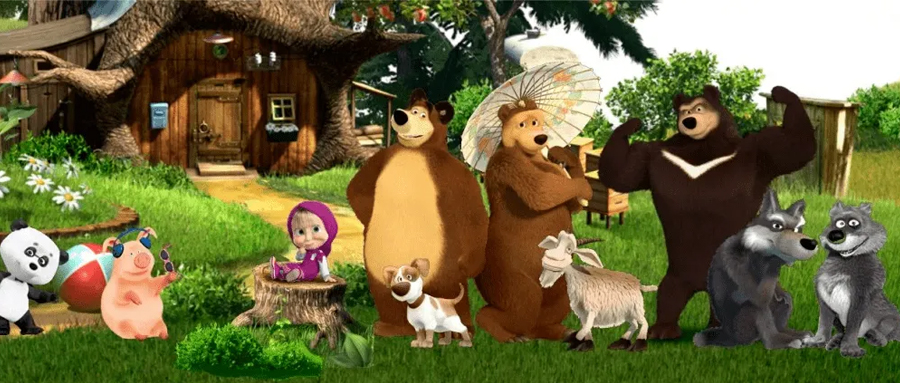 【22-24187】Masha and the Bear商标维权，动画人物也申请了版权，卖家不要随意使用！
